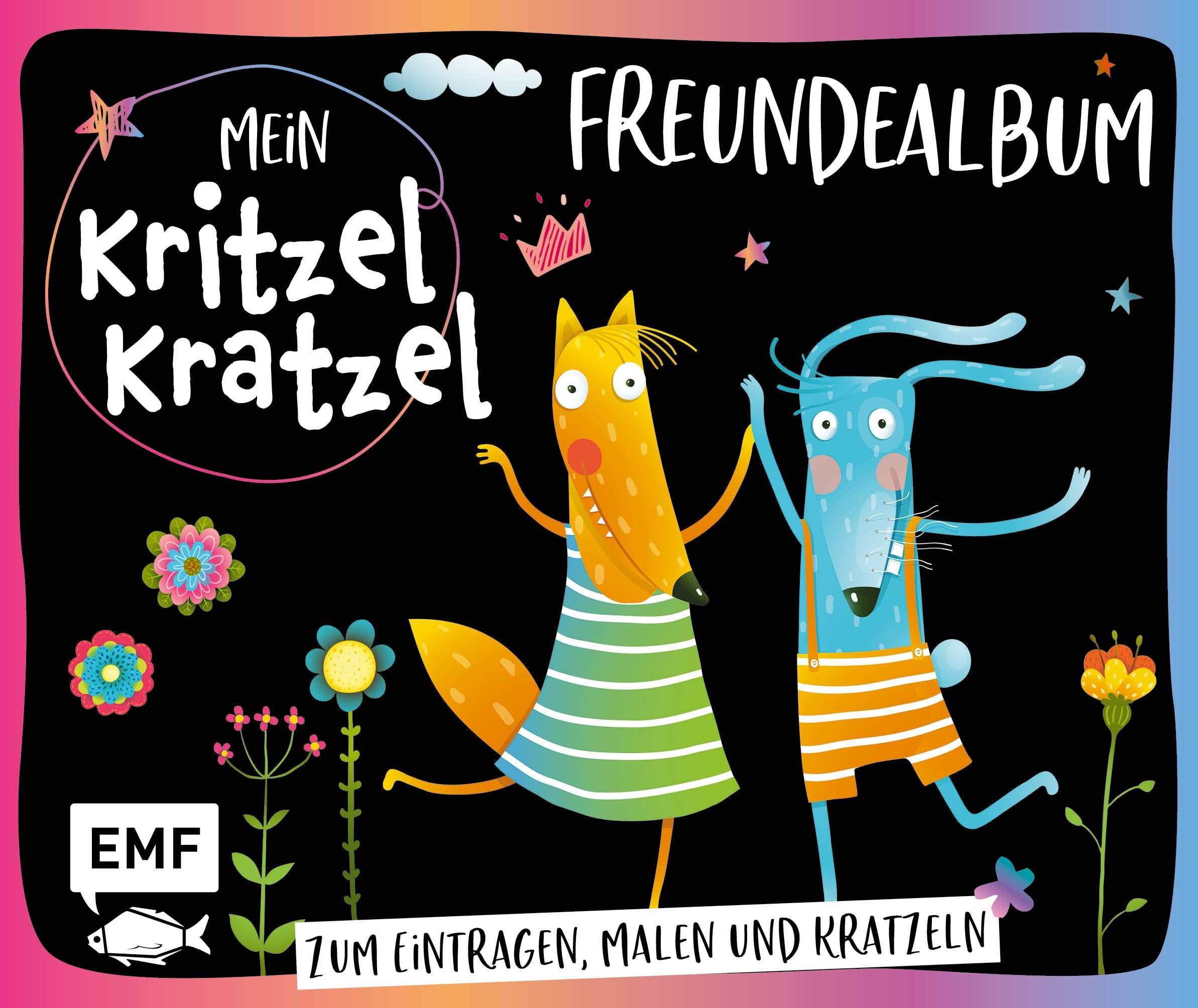 Mein Kritzel-Kratzel-Freundealbum: Zum Eintragen, Malen und Kratzeln Parents & Children