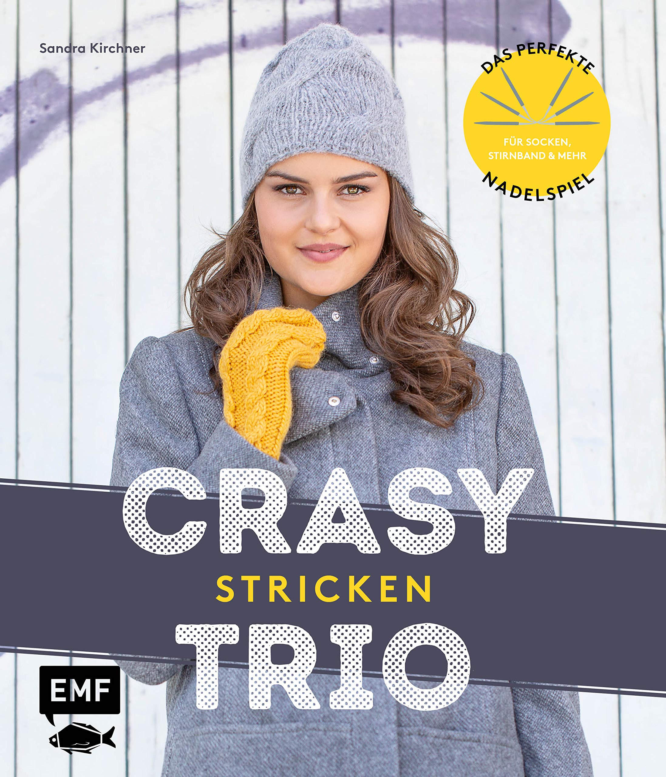 CraSyTrio stricken - Das perfekte Nadelspiel für Socken, Stirnband und mehr Hobbies & Crafts