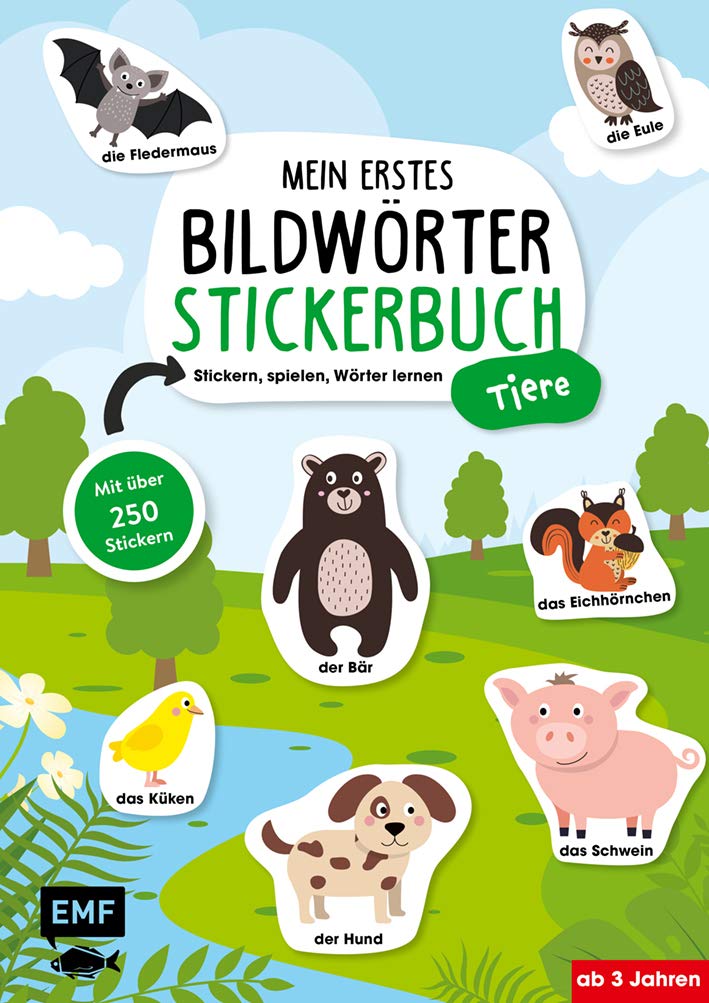 Mein erstes Bildwörter-Stickerbuch - Tiere Business & Technology