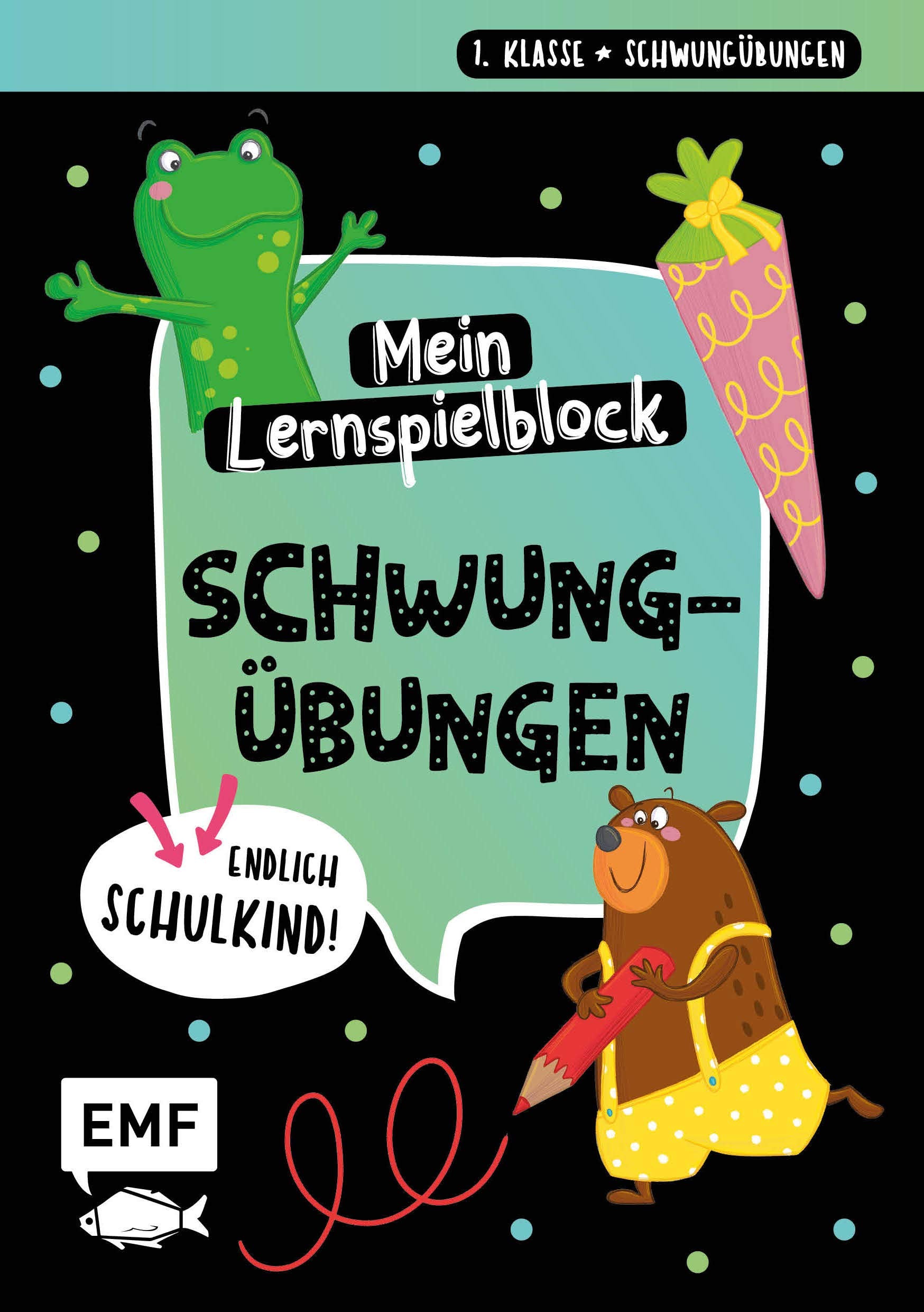 Endlich Schulkind! Mein Lernspielblock - Schwungübungen: Übungen für die 1. Klasse General education
