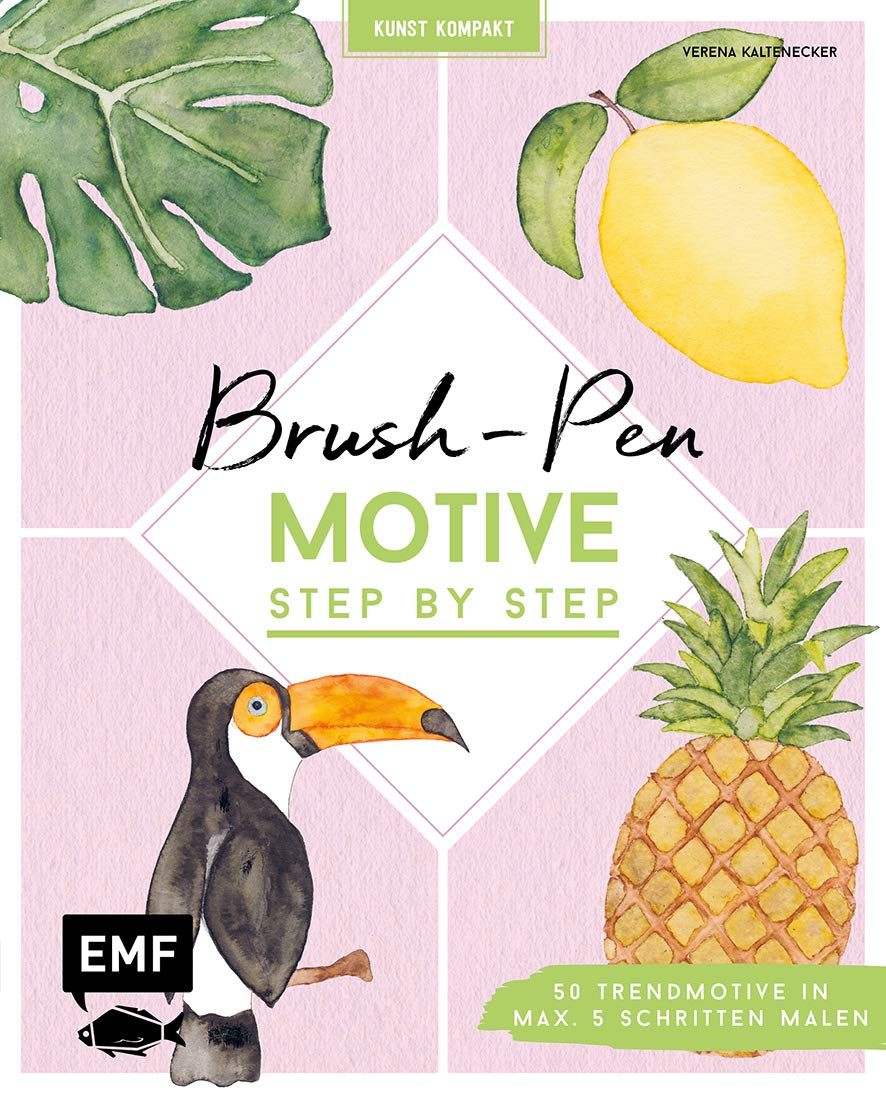 Kunst Kompakt: Brush-Pen-Motive Step by Step Film, Art & Culture