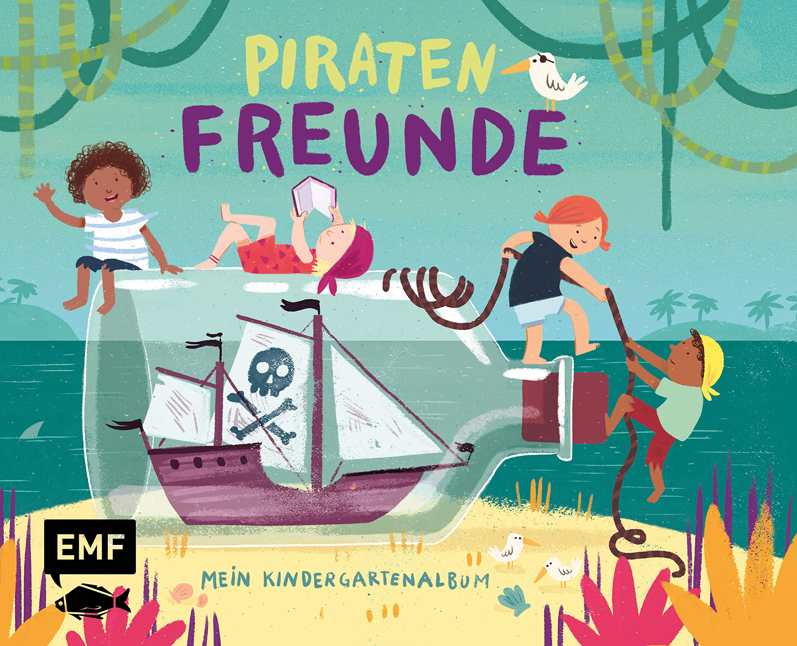 Piratenfreunde – Mein Kindergartenalbum: Das Freundebuch für Kinder ab 3 Jahren Tiptoi & Games