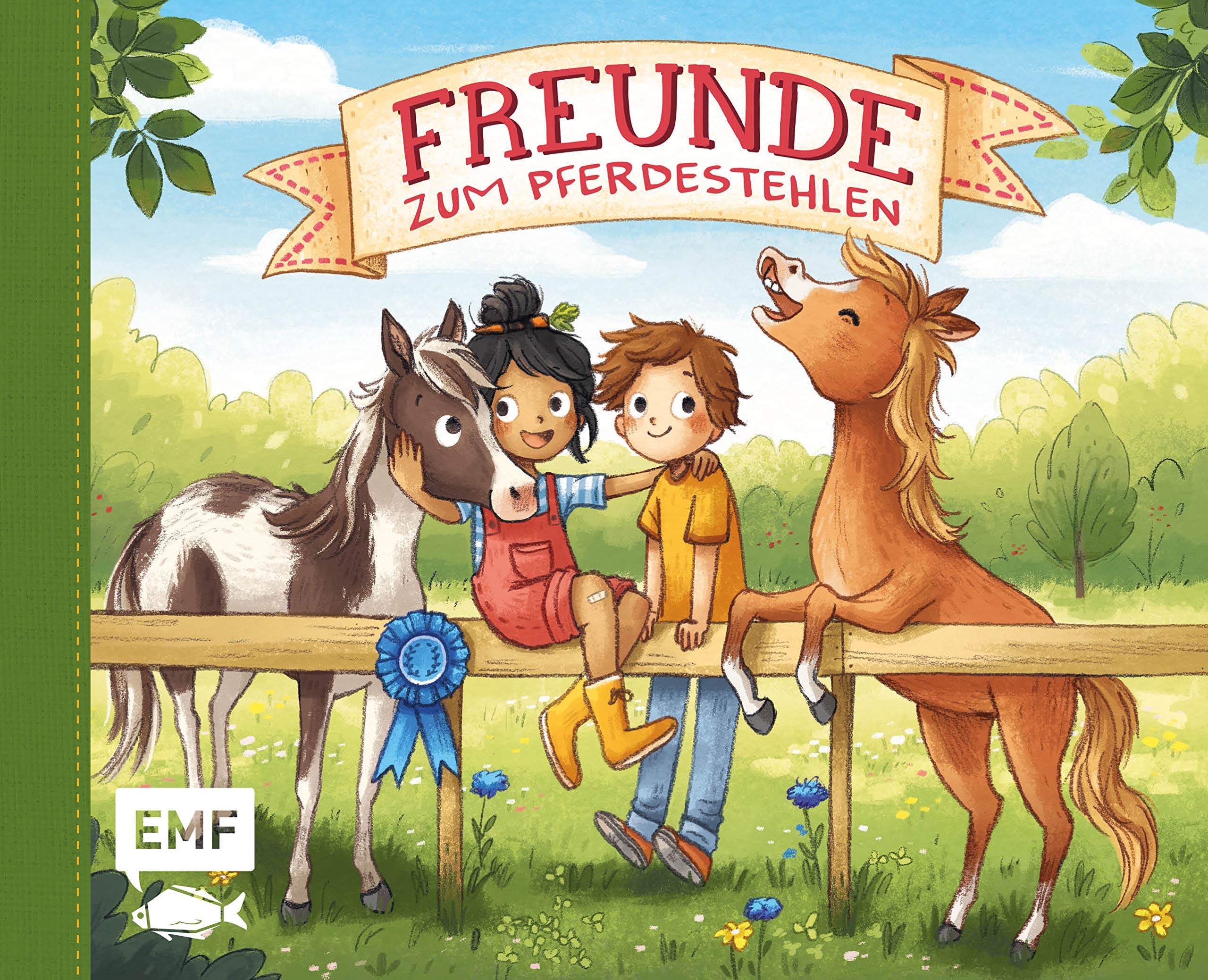 Freunde zum Pferdestehlen - Mein Freundebuch: Mit Geburtstagskalender und Seiten zum Malen sowie für lustige Sprüche und Fotos book