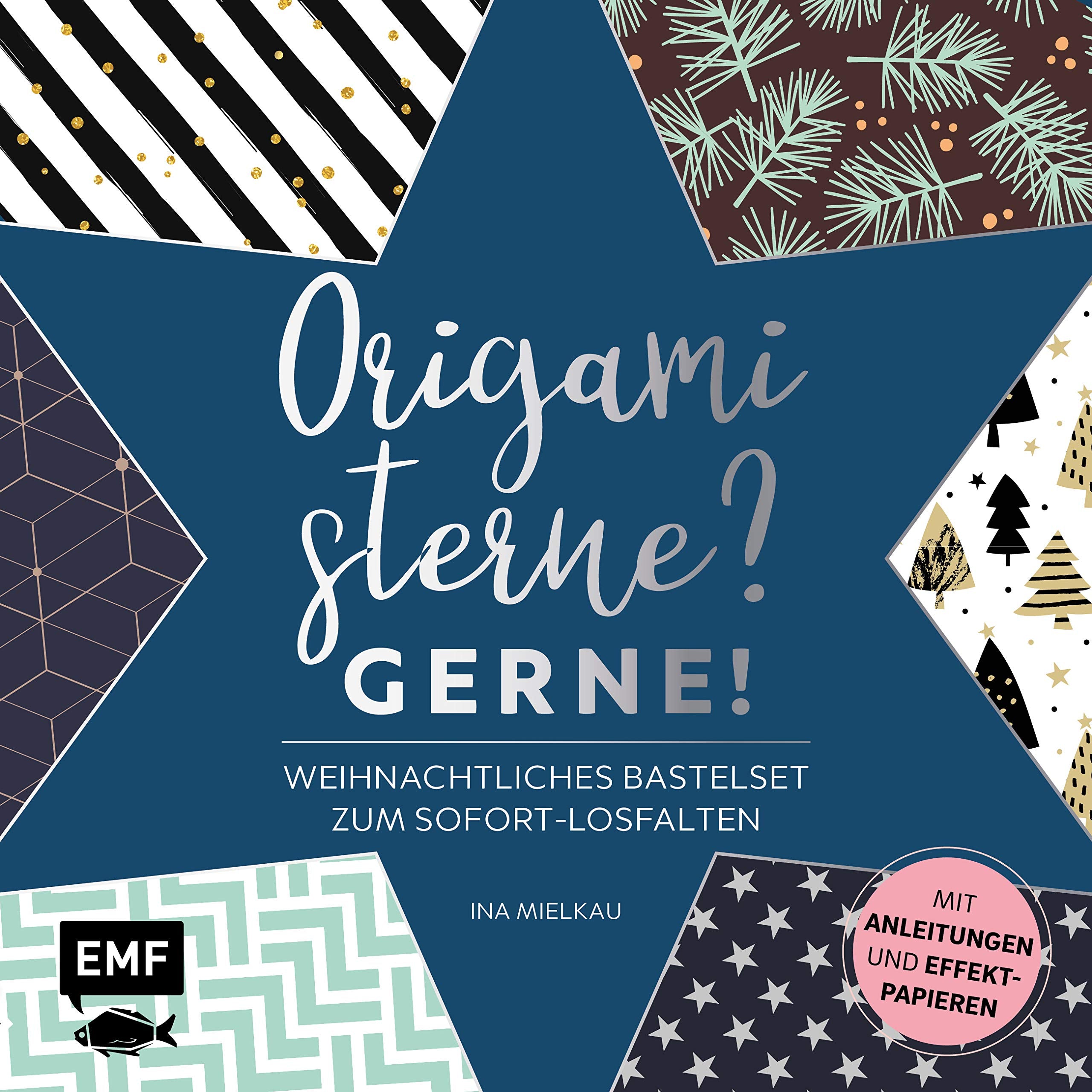Origamisterne? Gerne! - Weihnachtliches Bastelset zum Sofort-Losfalten Hobbies & Crafts