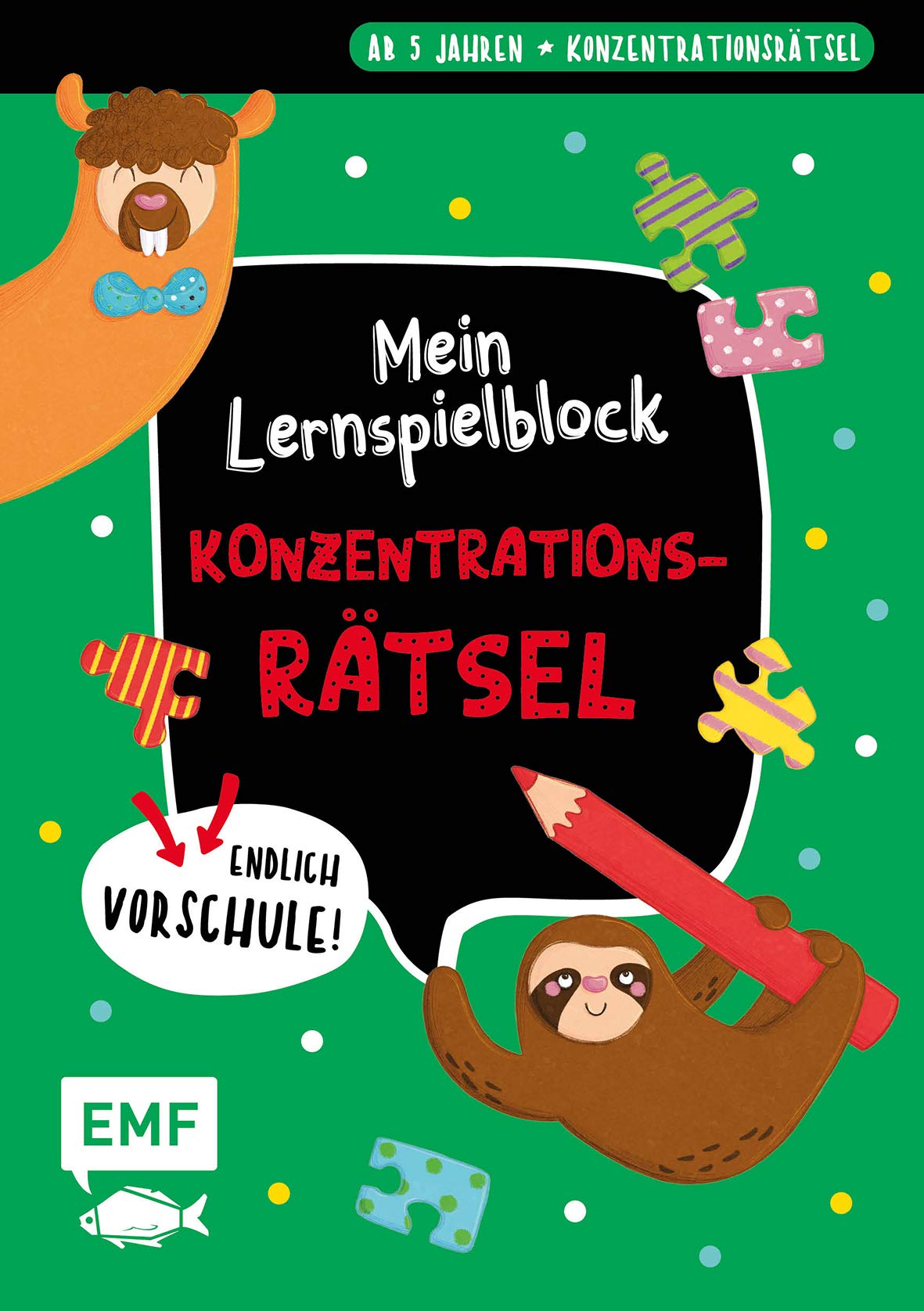 Endlich Vorschule! Mein Lernspielblock – Konzentrationsrätsel: Übungen und Rätsel ab 5 Jahren Leisure, Home & Garden