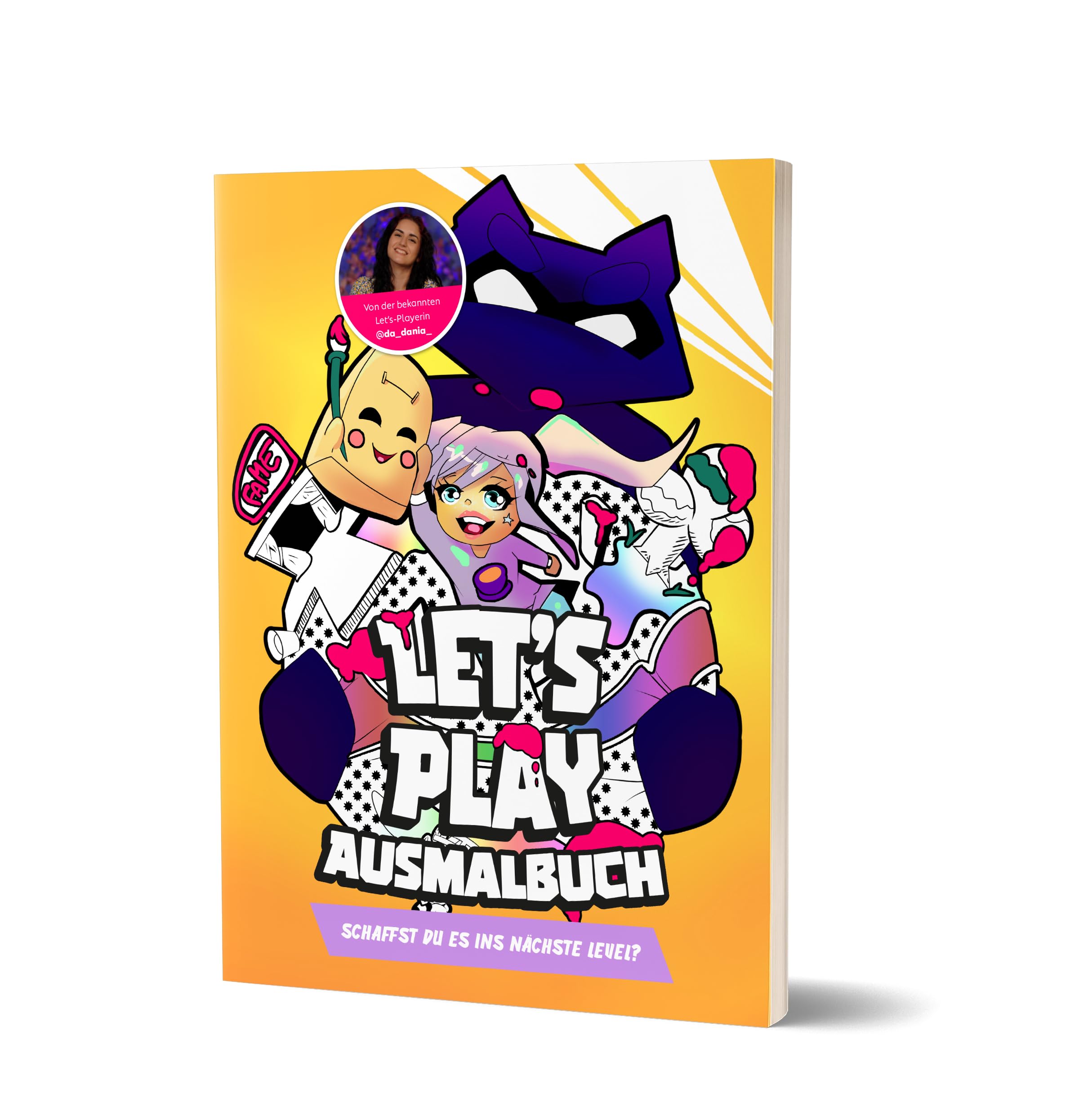 Let's Play Ausmalbuch: Schaffst du es ins nächste Level? von DaDania Computer Science