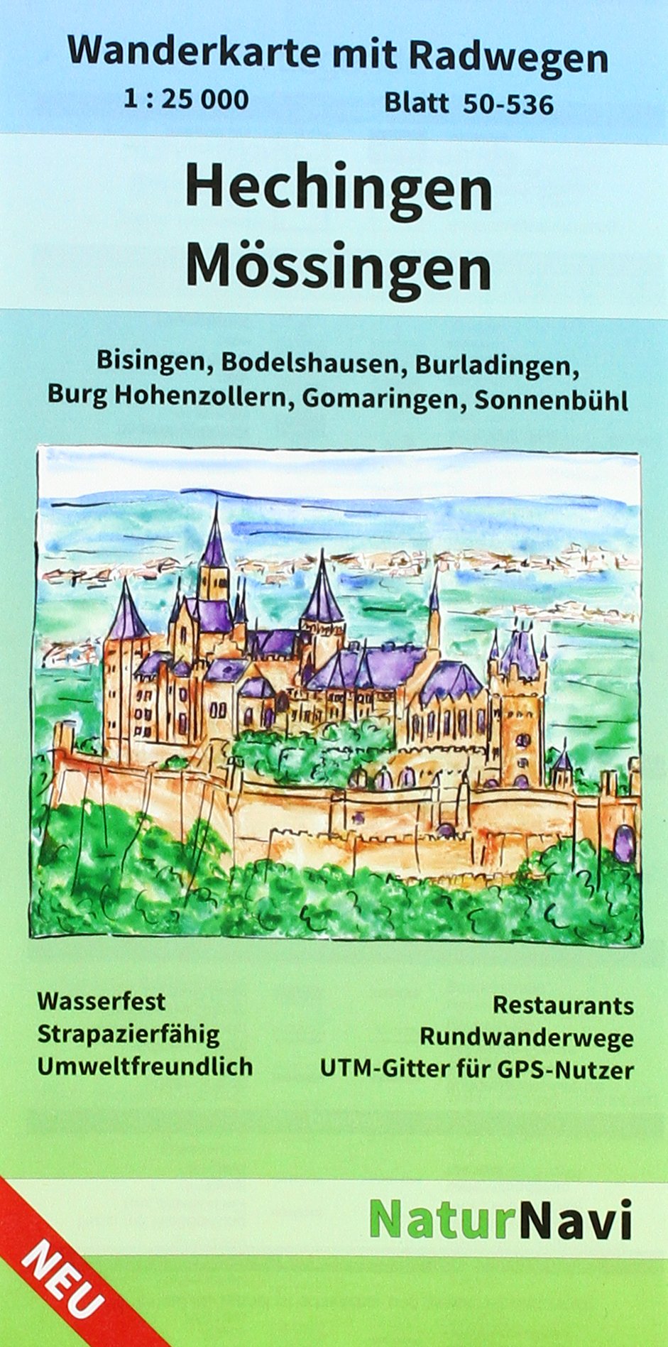 Hechingen - Mössingen 1 : 25 000, Blatt 50-536 Leisure, Home & Garden