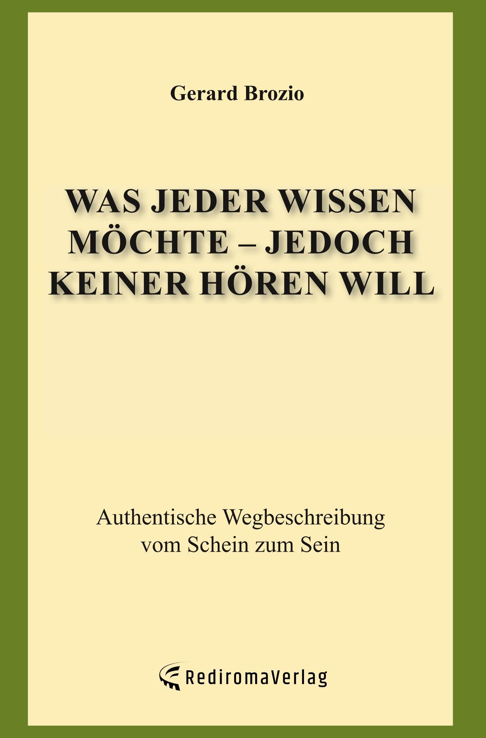 Was jeder wissen möchte - jedoch keiner hören will Philosophy