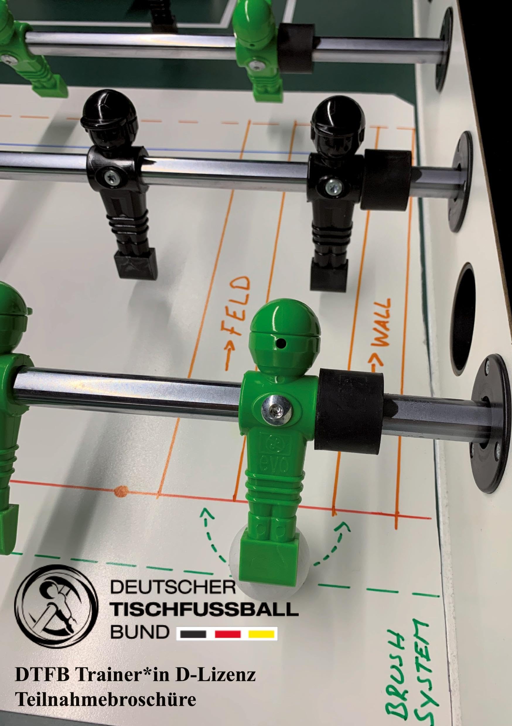 Teilnahmebroschüre zur Trainer*innenausbildung der DTFB D-Lizenz Leisure & Fun