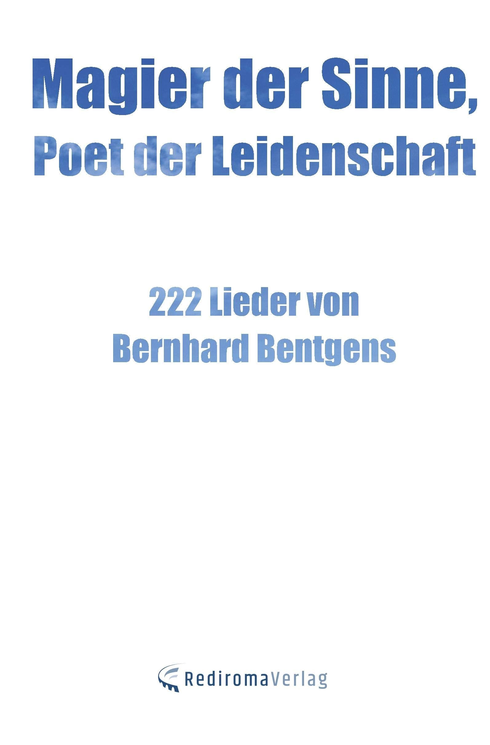 Magier der Sinne, Poet der Leidenschaft Poetry