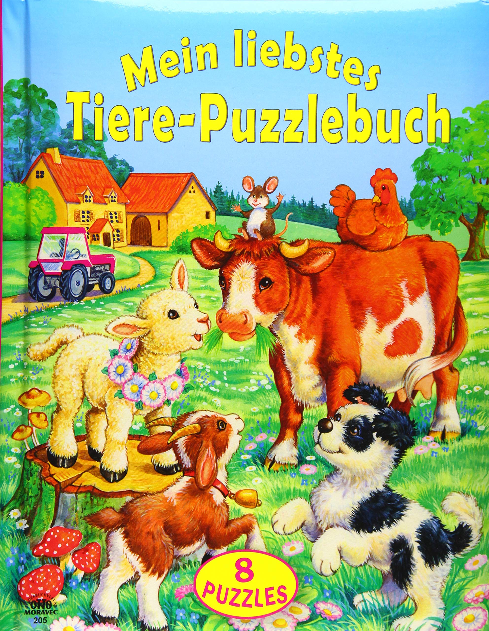 Mein großes Tiere-Puzzlebuch book