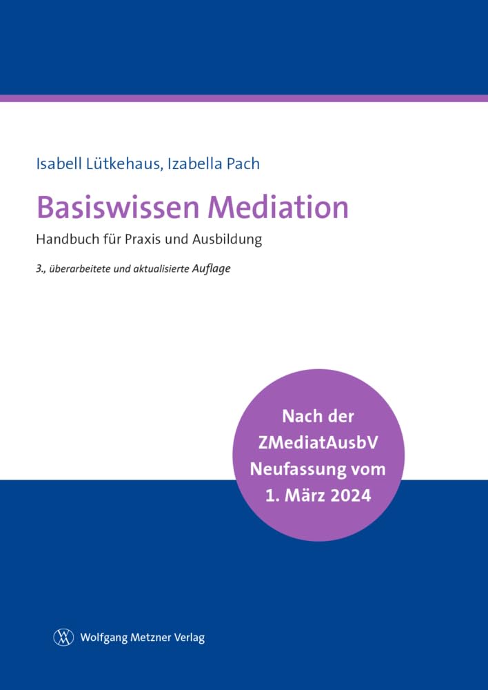 Basiswissen Mediation Law Books