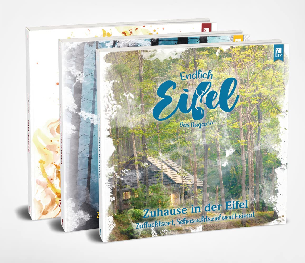 ENDLICH EIFEL Set mit Band 4, 5 und 6: »Feuer der Eifel«, »Zauber der Eifel« und »Zuhause in der Eifel« Travel