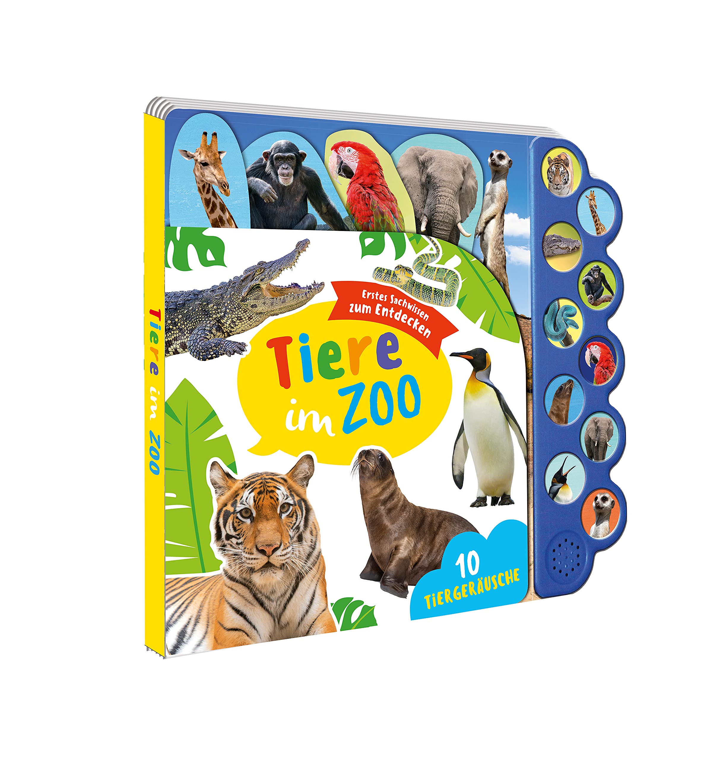 Soundbuch Tiere im Zoo: Soundleiste mit 10 Tiergeräuschen Novels & Short Stories
