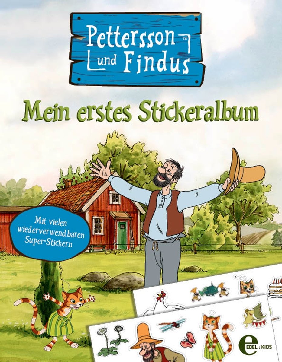 Pettersson und Findus - Mein erstes Stickeralbum Parents & Children