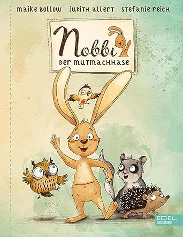 Nobbi, der Mutmachhase Non-fiction books for kids