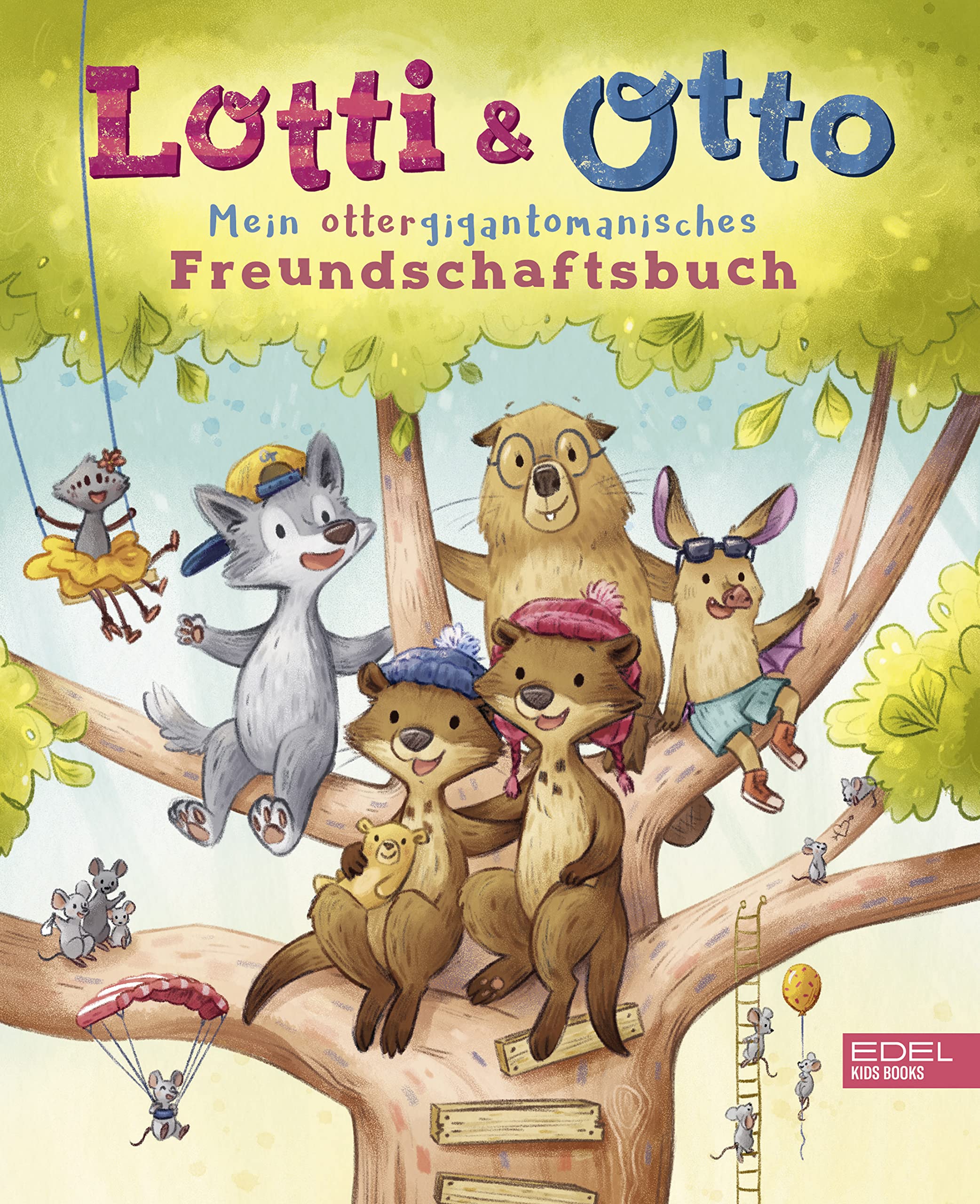 Lotti und Otto – Mein ottergigantomanisches Freundschaftsbuch: Eintragbuch für Kindergartenkinder ab 3 Jahren Living & Furnishing