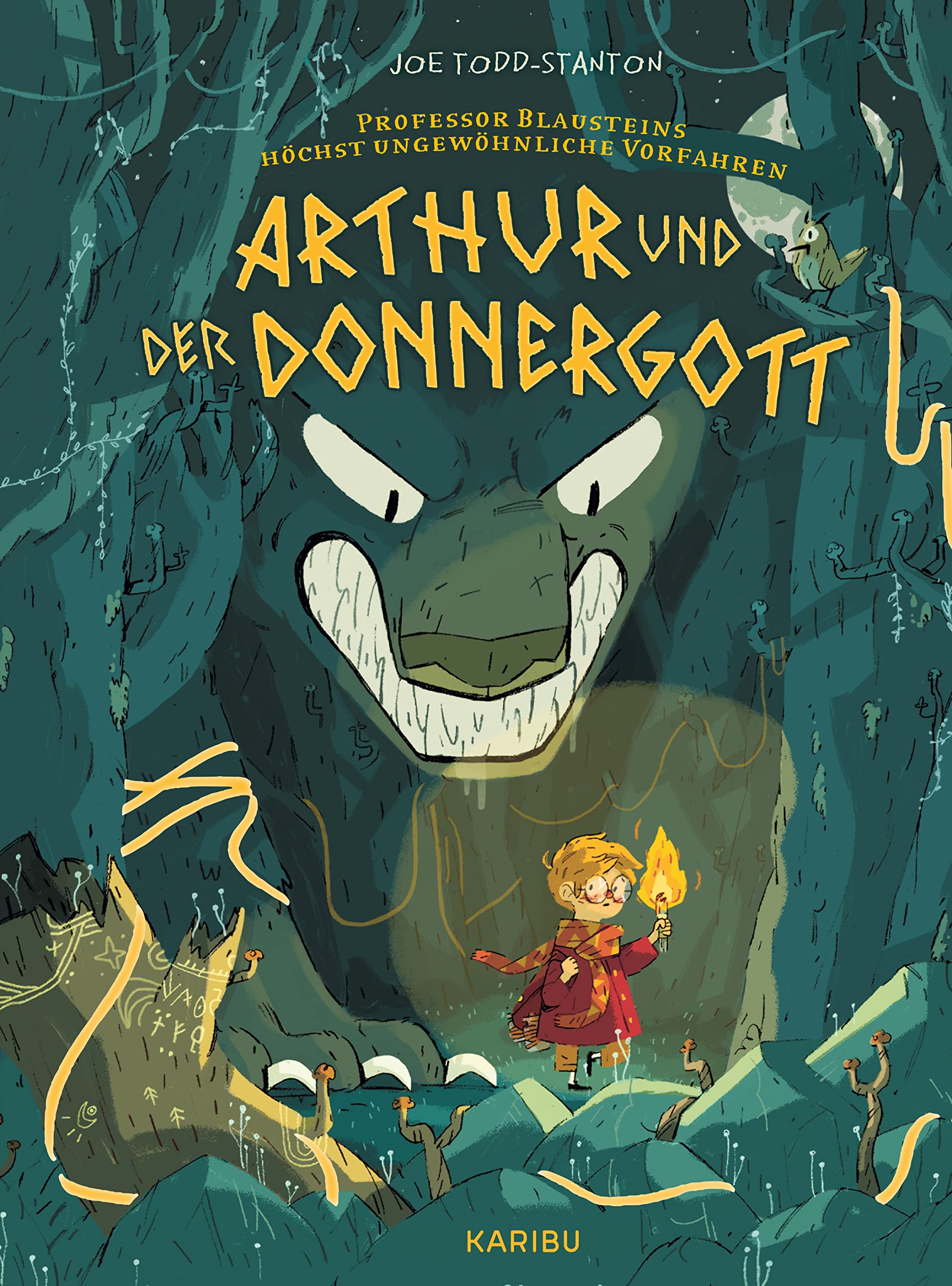Professor Blausteins höchst ungewöhnliche Vorfahren (Band 1) - Arthur und der Donnergott Manga