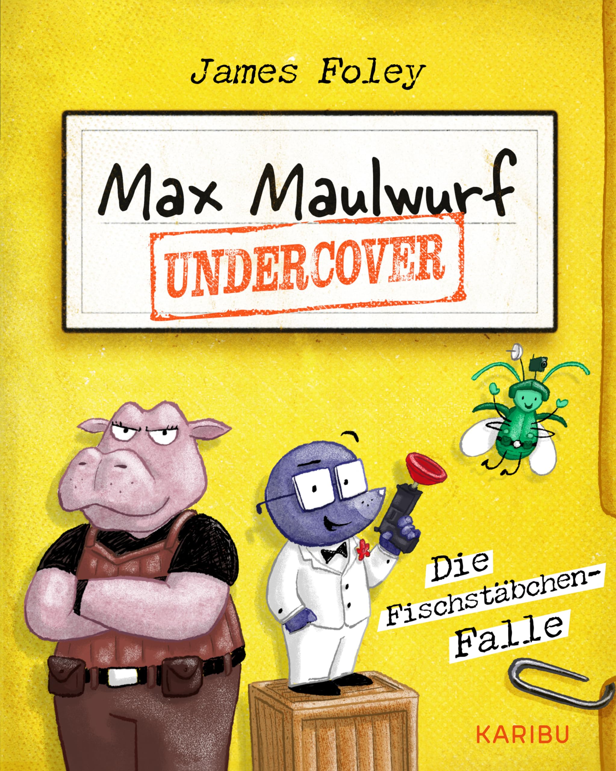 Max Maulwurf undercover (Band 1) – Die Fischstäbchen-Falle: Coole und witzige Graphic Novel ab 8 Jahre Manga