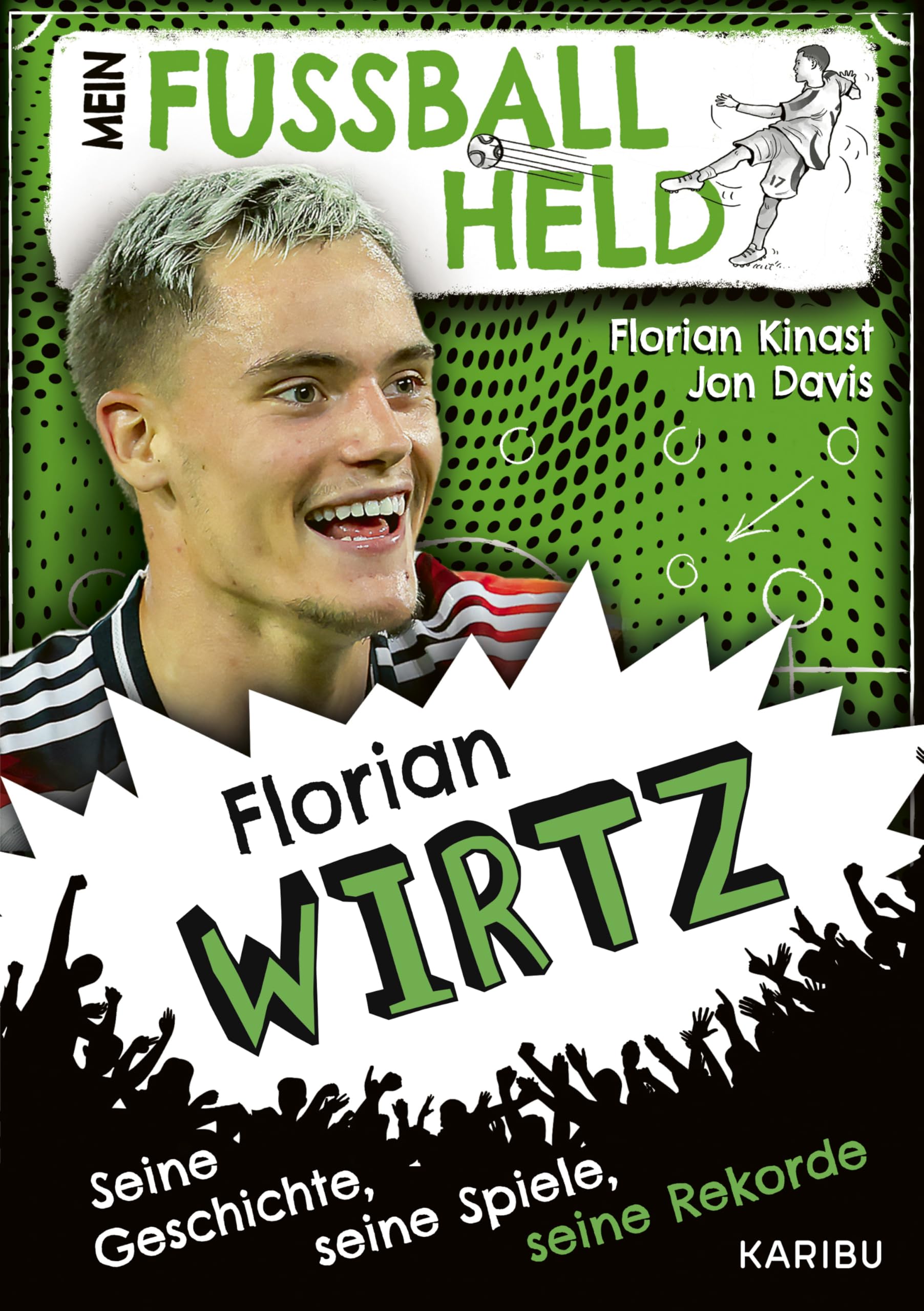 Mein Fußballheld Florian Wirtz - Seine Geschichte, seine Spiele, seine Rekorde Novels & Short Stories