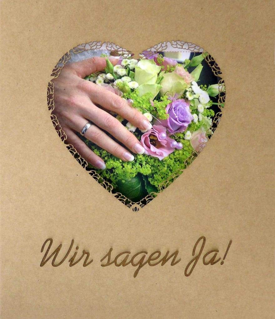 Wir sagen Ja!: Hochzeitstagebuch (Hochzeitstagebücher) Essays & Short Stories