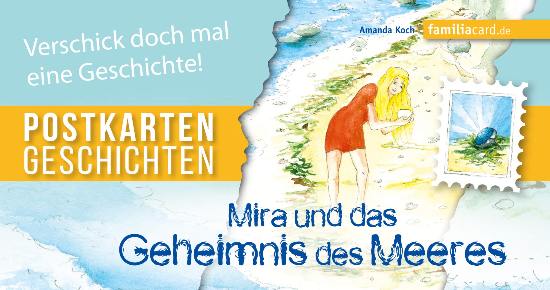 Mira und das Geheimnis des Meeres: Postkartengeschichte Living & Furnishing
