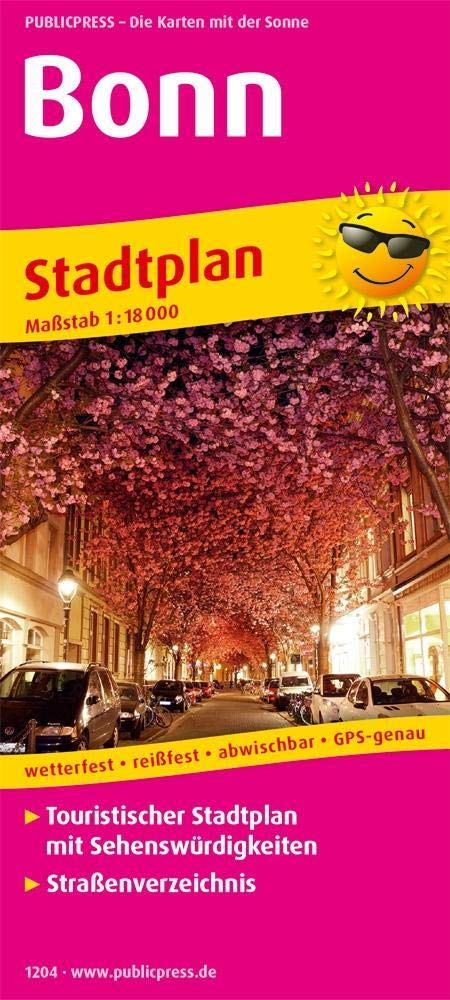 Bonn. Stadtplan 1 : 18 000 Leisure, Home & Garden
