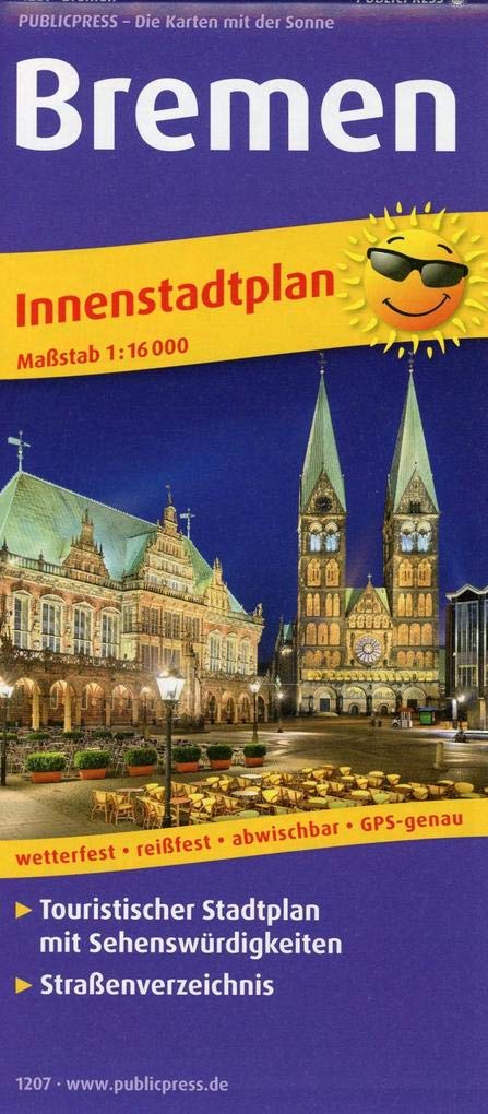 Product Image: Bremen. Innenstadtplan 1:16 000