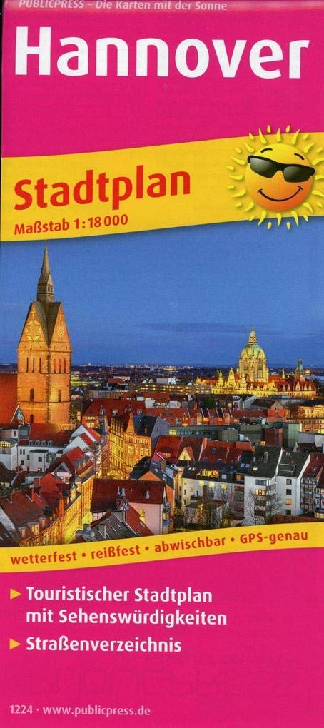 Product Image: Hannover. Stadtplan  1:18 000