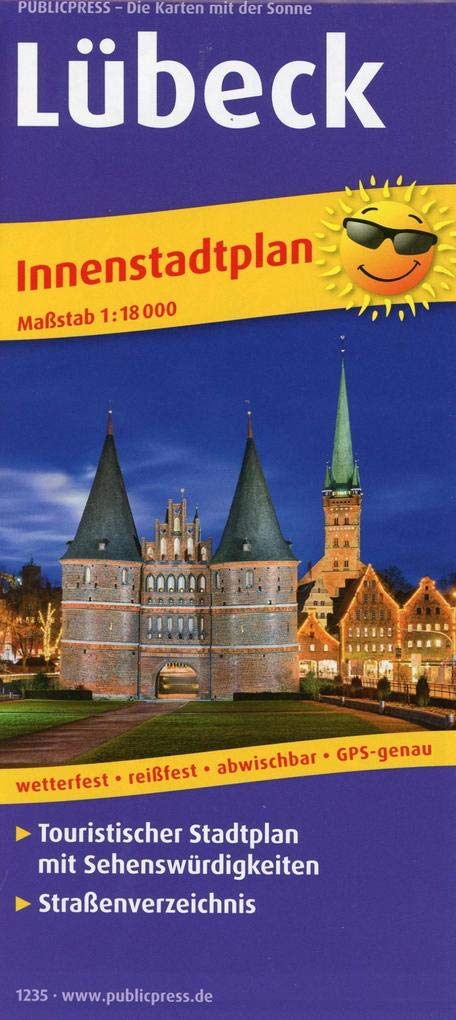 Product Image: Lübeck Innenstadtplan 1 : 18 000