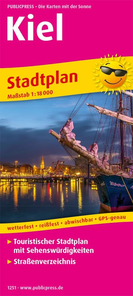 Product Image: Kiel. Stadtplan 1:16 000