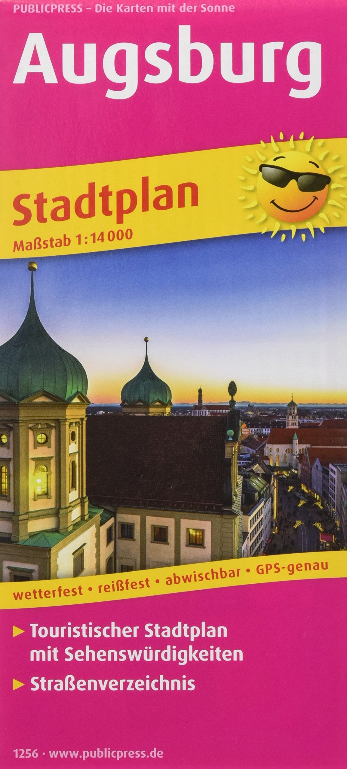 Product Image: Augsburg Stadtplan 1:14000