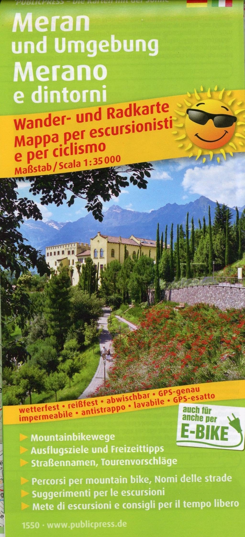 Meran und Umgebung 1:35 000 book