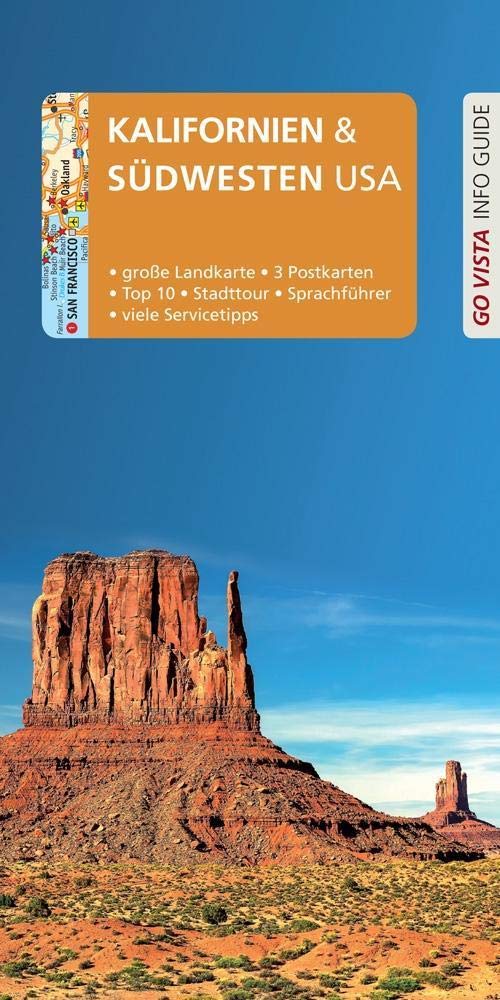 GO VISTA: Reiseführer Kalifornien & Südwesten USA: Mit Faltkarte und 3 Postkarten (Go Vista Info Guide) Leisure, Home & Garden