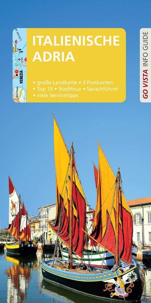 GO VISTA: Reiseführer Italienische Adria: Mit Faltkarte und 3 Postkarten (Go Vista Info Guide) Leisure, Home & Garden