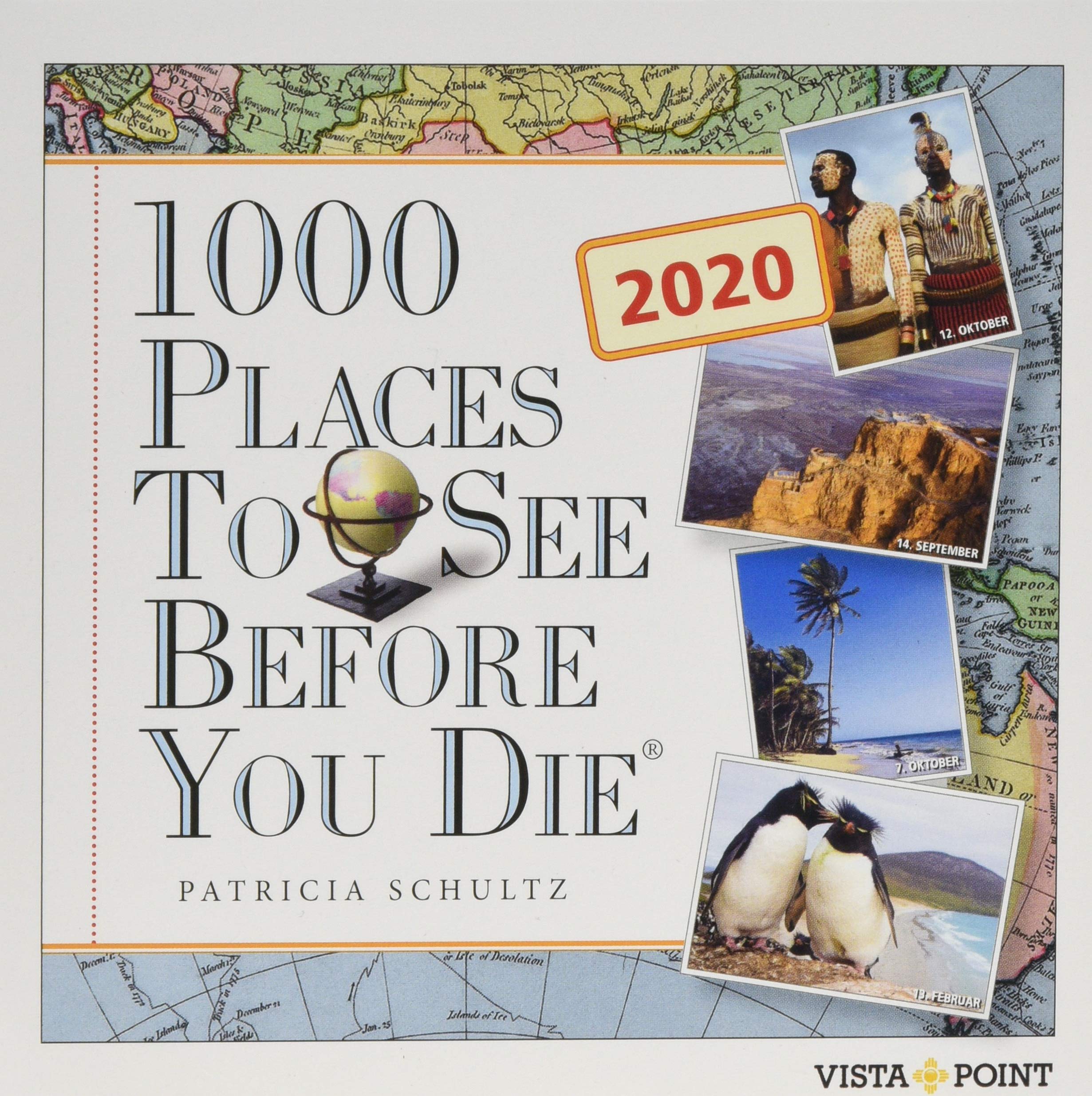 1000 Places To See Before You Die - Tageskalender 2020 Leisure, Home & Garden