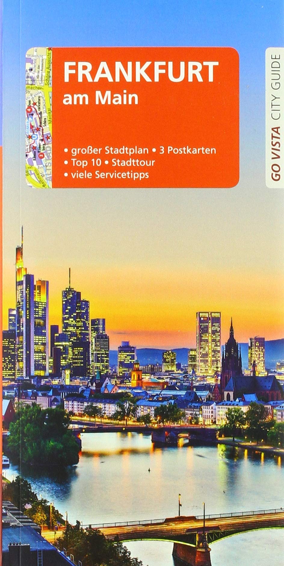 GO VISTA: Reiseführer Frankfurt am Main: Mit Faltkarte und 3 Postkarten (Go Vista City Guide) Leisure, Home & Garden