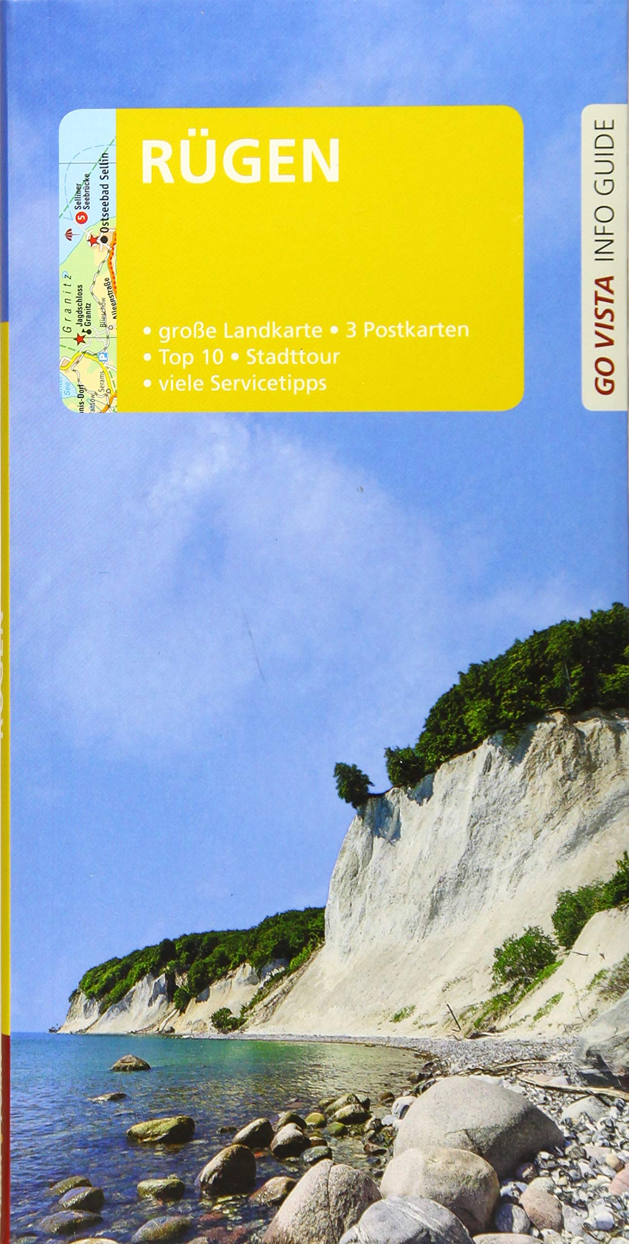GO VISTA: Reiseführer Rügen: Mit Faltkarte und 3 Postkarten Leisure, Home & Garden