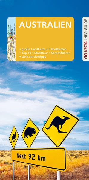 GO VISTA: Reiseführer Australien: Mit Faltkarte und 3 Postkarten (Go Vista Info Guide) Leisure, Home & Garden