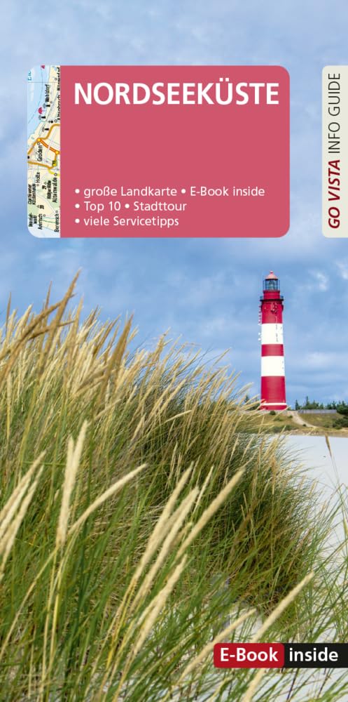 GO VISTA: Reiseführer Nordseeküste: Mit Faltkarte und E-Book inside Leisure, Home & Garden