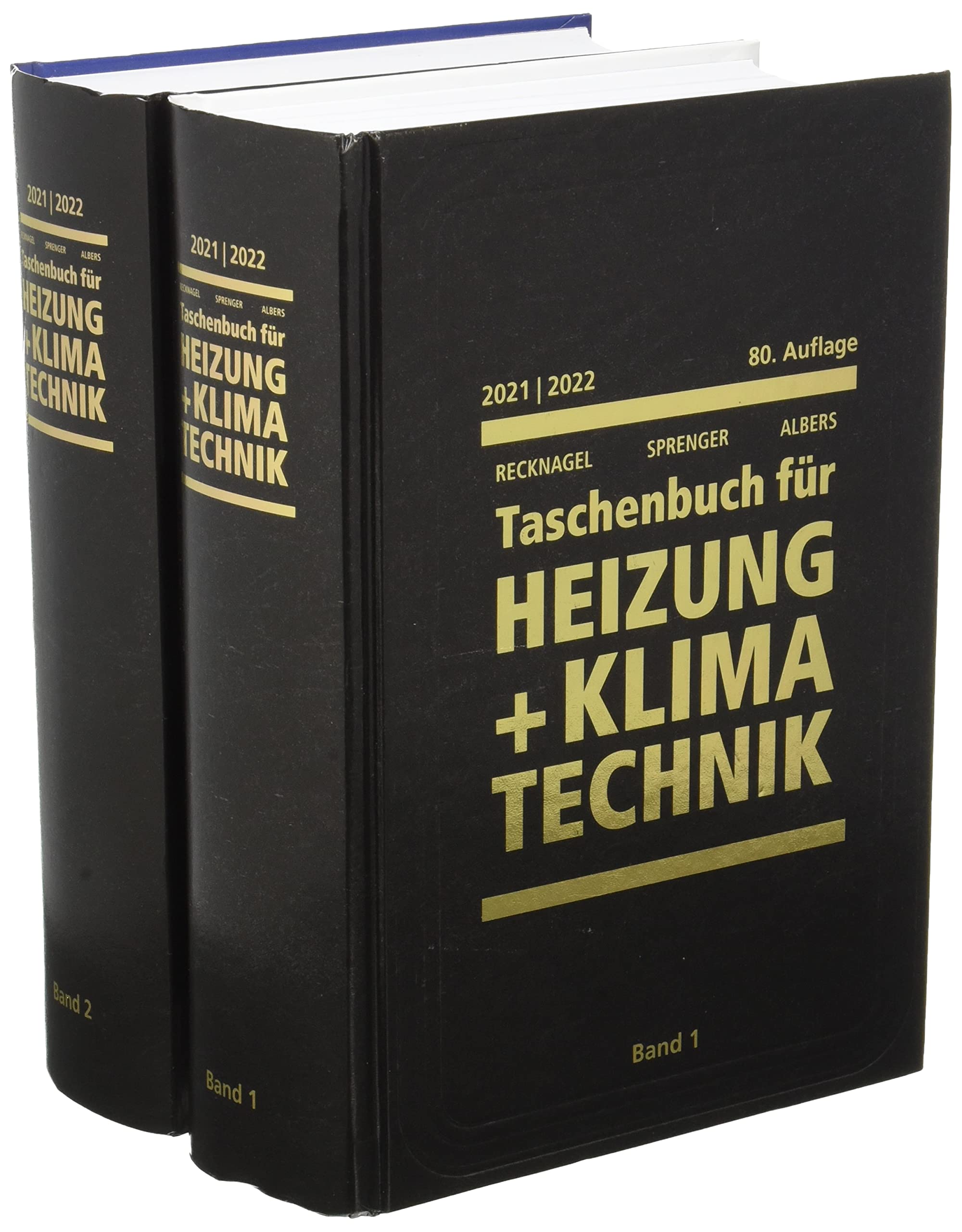 Recknagel - Taschenbuch für Heizung und Klimatechnik 80. Ausgabe 2021/2022 - Basisversion: einschließlich Trinkwasser- und Kältetechnik sowie Energiekonzepte Business & Technology