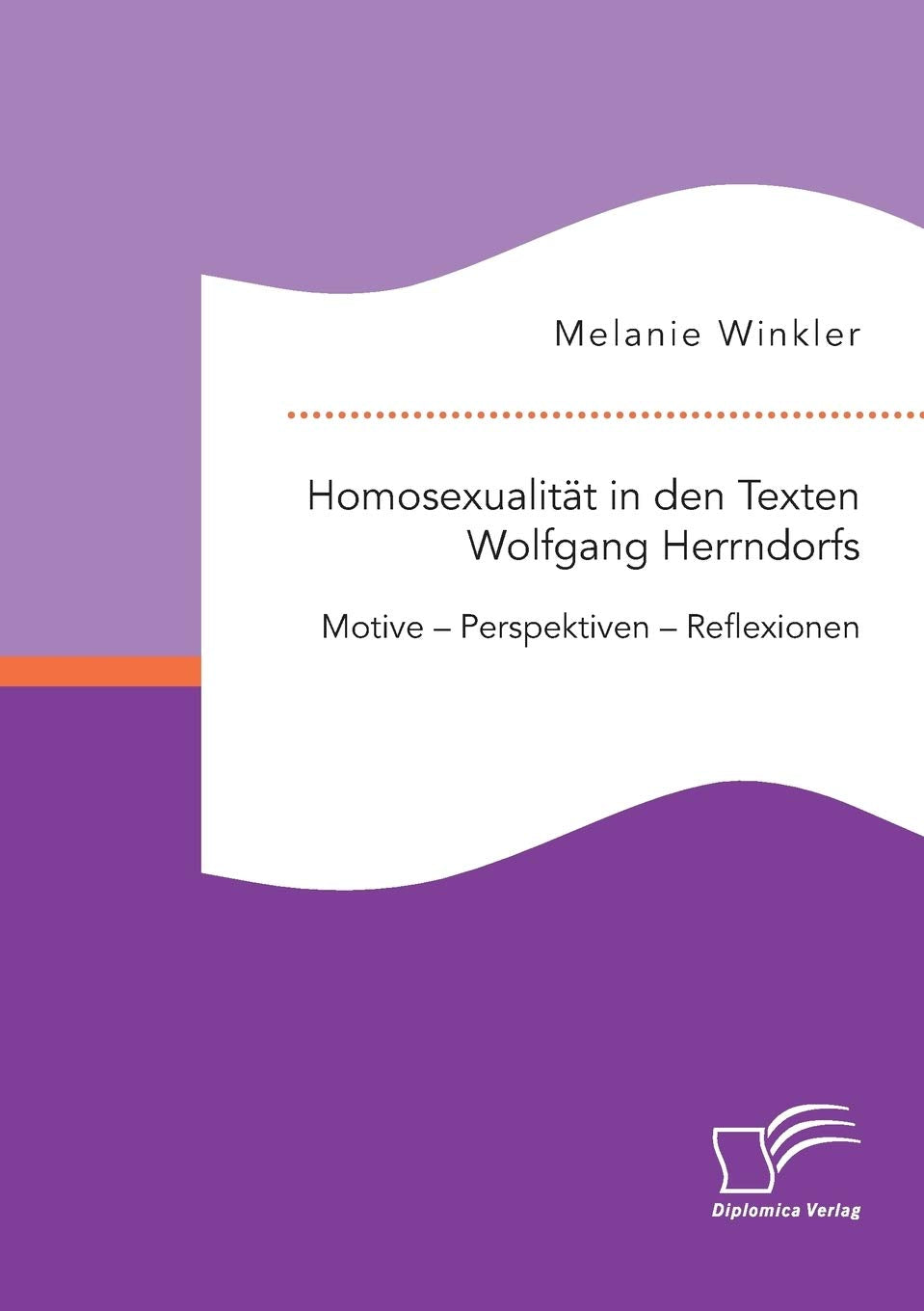 Homosexualität in den Texten Wolfgang Herrndorfs. Motive - Perspektiven - Reflexionen Contemporary literature