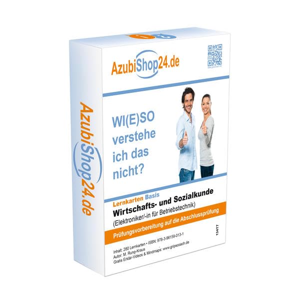 WISO Prüfungsvorbereitung Wirtschafts- und Sozialkunde Elektroniker für Betriebstechnik Study Guides