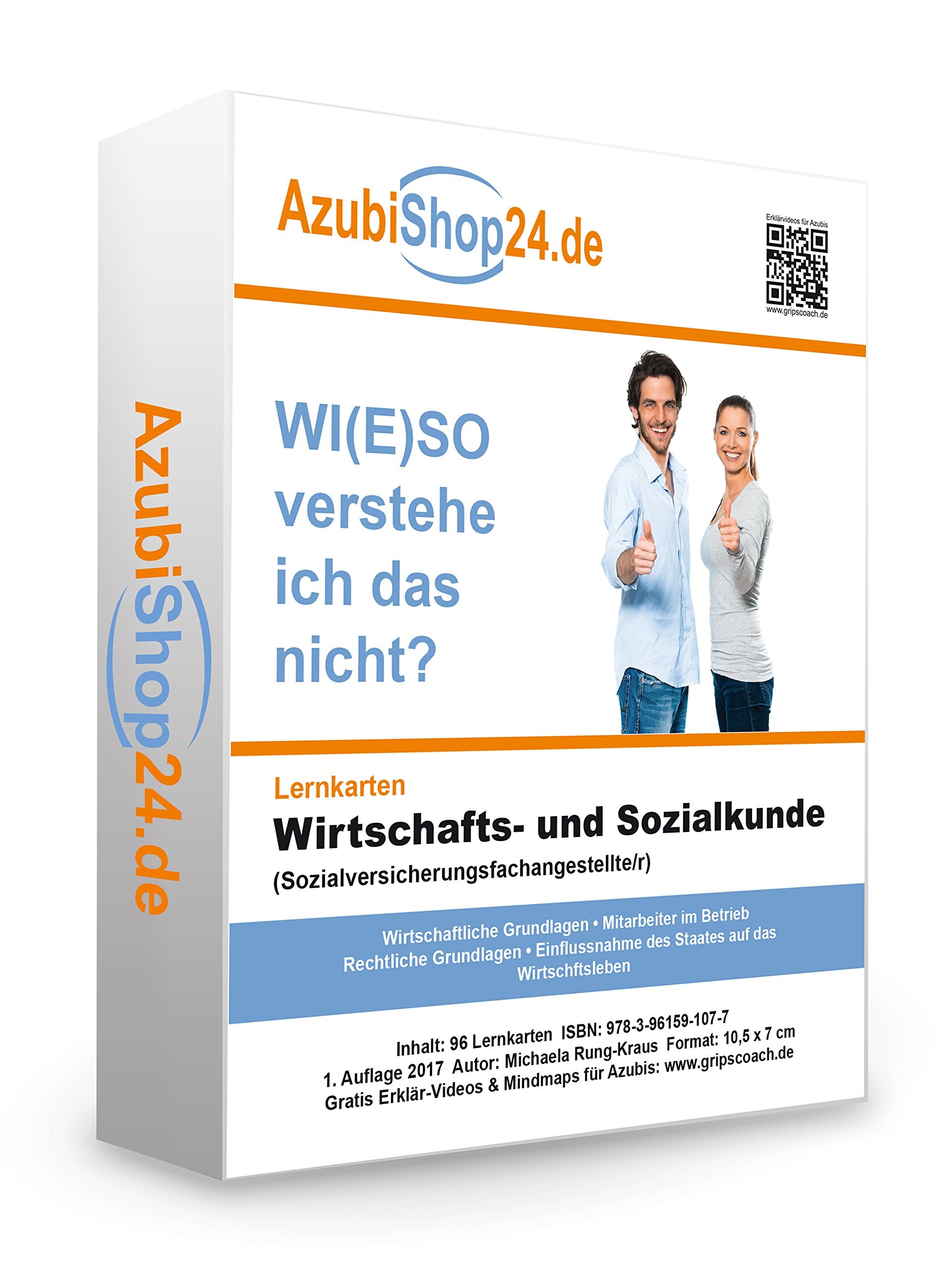 Lernkarten Wirtschafts- und Sozialkunde Sozialversicherungsfachangestellte Sozialversicherungsfachangestellter Prüfungsvorbereitung Wiso Prüfung: Prüfungsvorbereitung auf die Abschlussprüfung Business, Finance & Career
