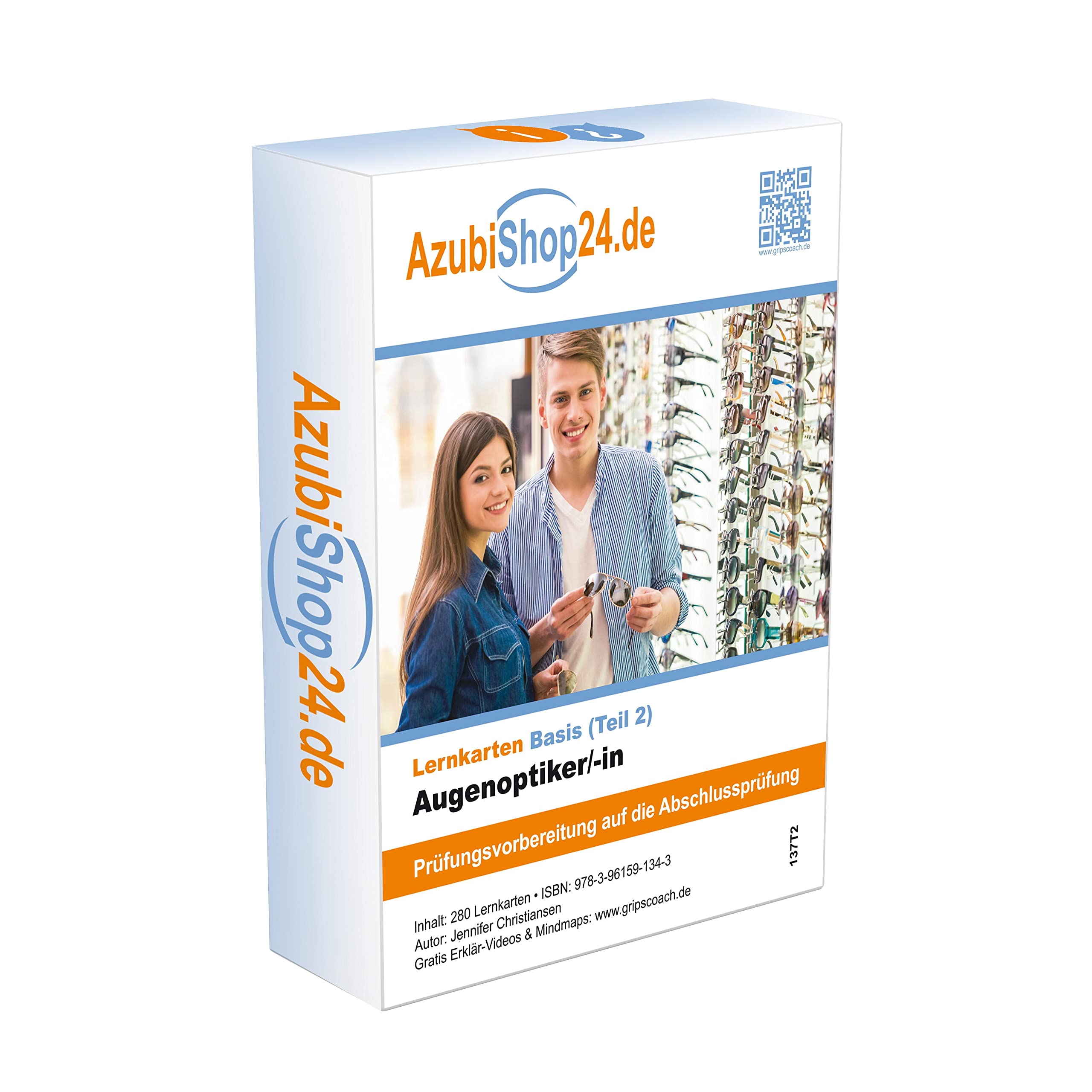 Augenoptiker Teil 2 Prüfungsvorbereitung Lernkarten: Prüfungsvorbereitung auf die Abschlussprüfung Professional & Reference Books