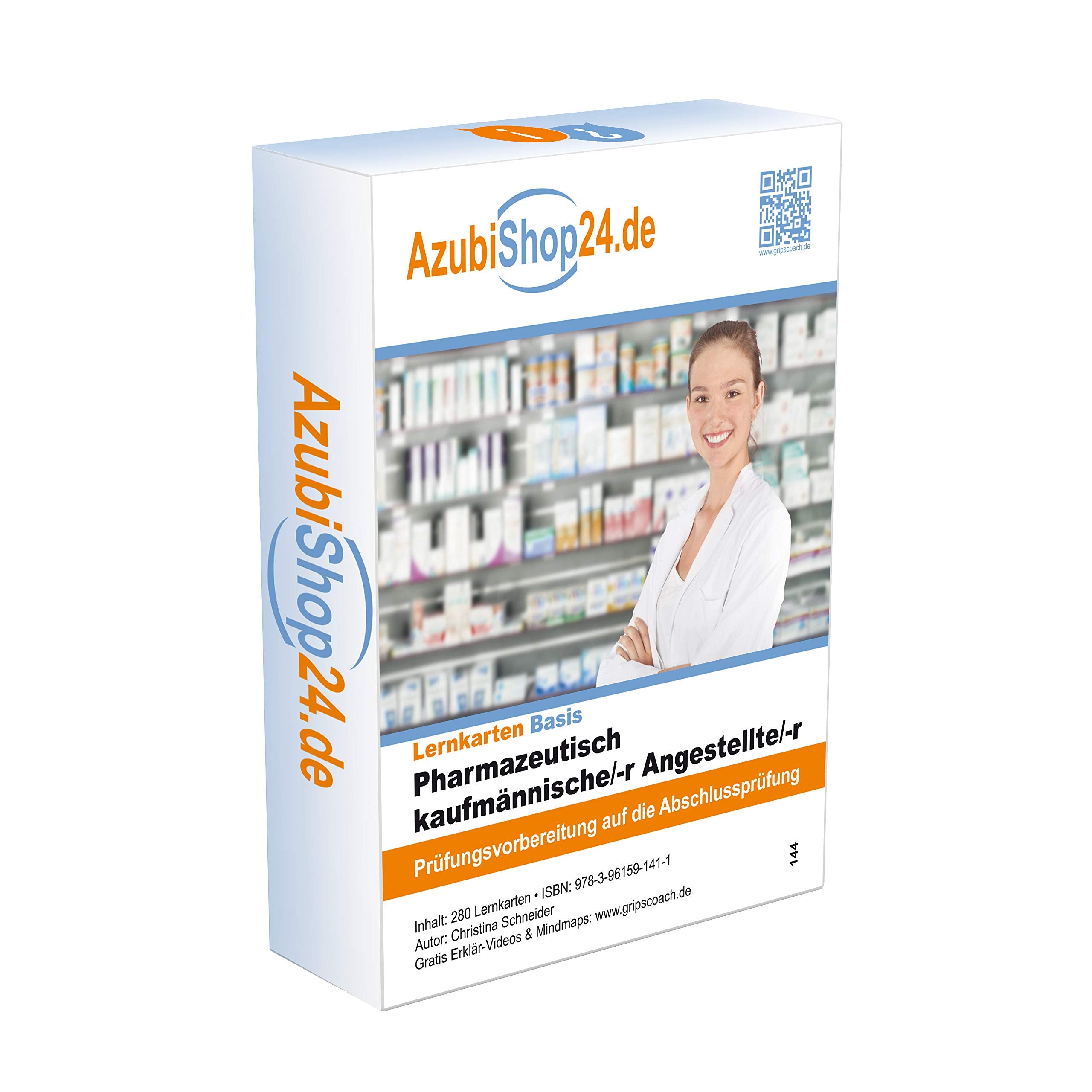 Lernkarten Pharmazeutisch-kaufmännischer Angestellte/r (PKA) Prüfung Prüfungsvorbereitung: Prüfungsvorbereitung Ausbildung Professional & Reference Books