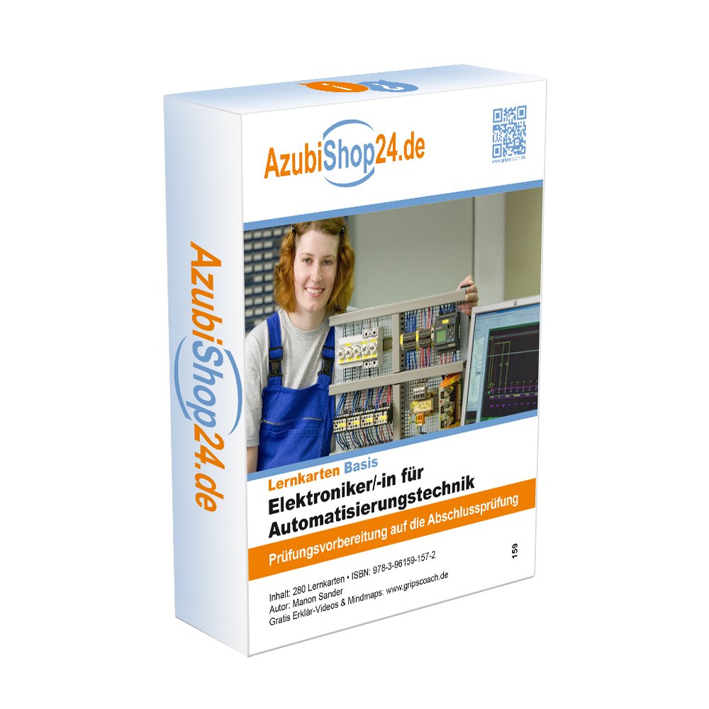 AzubiShop24.de Basis-Lernkarten Elektroniker/-in für Automatisierungstechnik Media & Communication