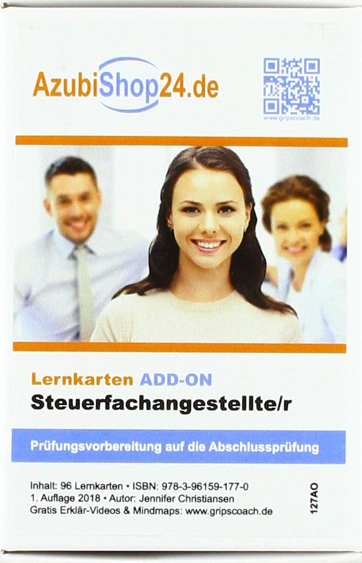 Add-on-Lernkarten Steuerfachangestellter: Steuerfach Prüfung Prüfungsvorbereitung Steuerfachangestellte Professional & Reference Books