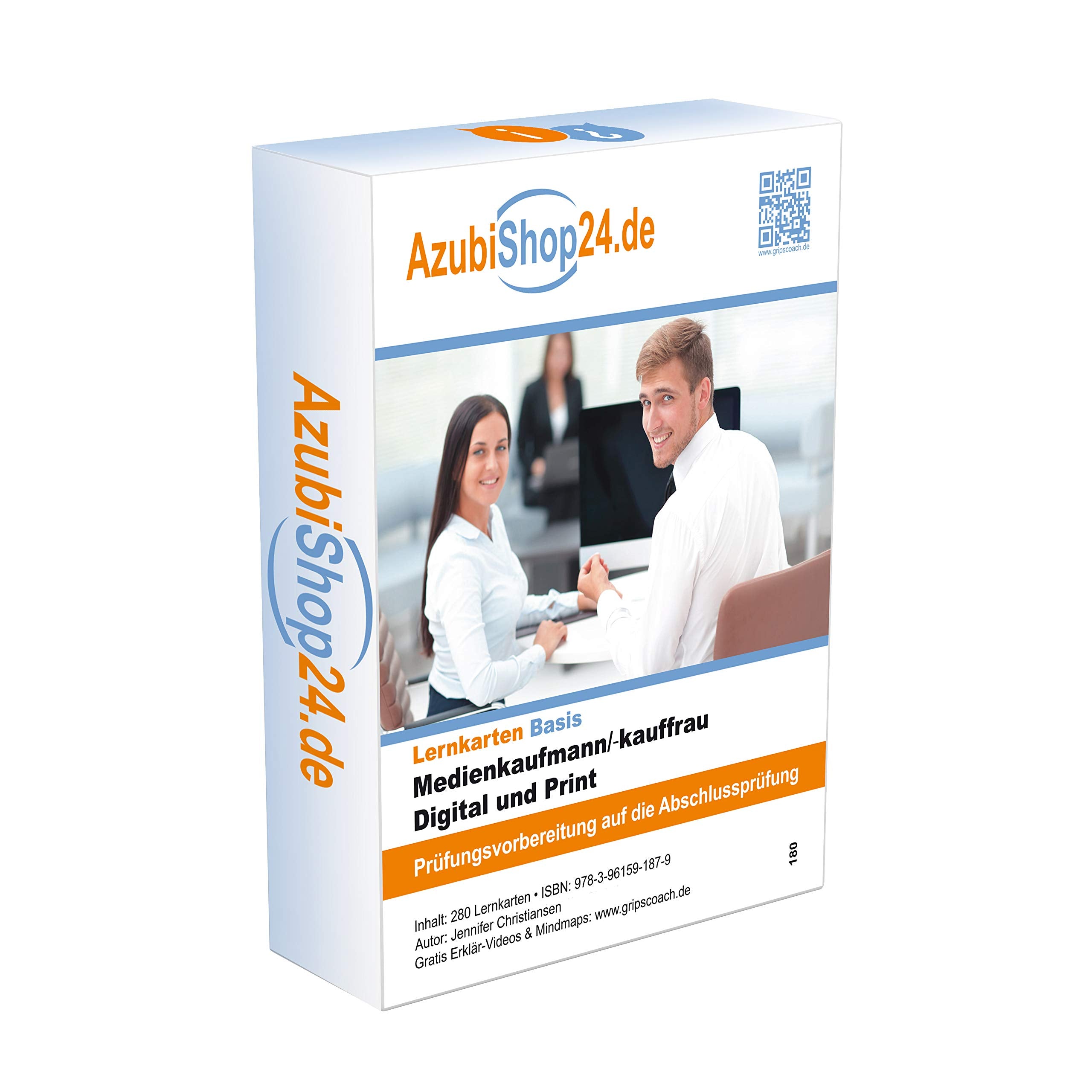 AzubiShop24.de Basis-Lernkarten Medienkaufmann /-frau Digital und Print Professional & Reference Books