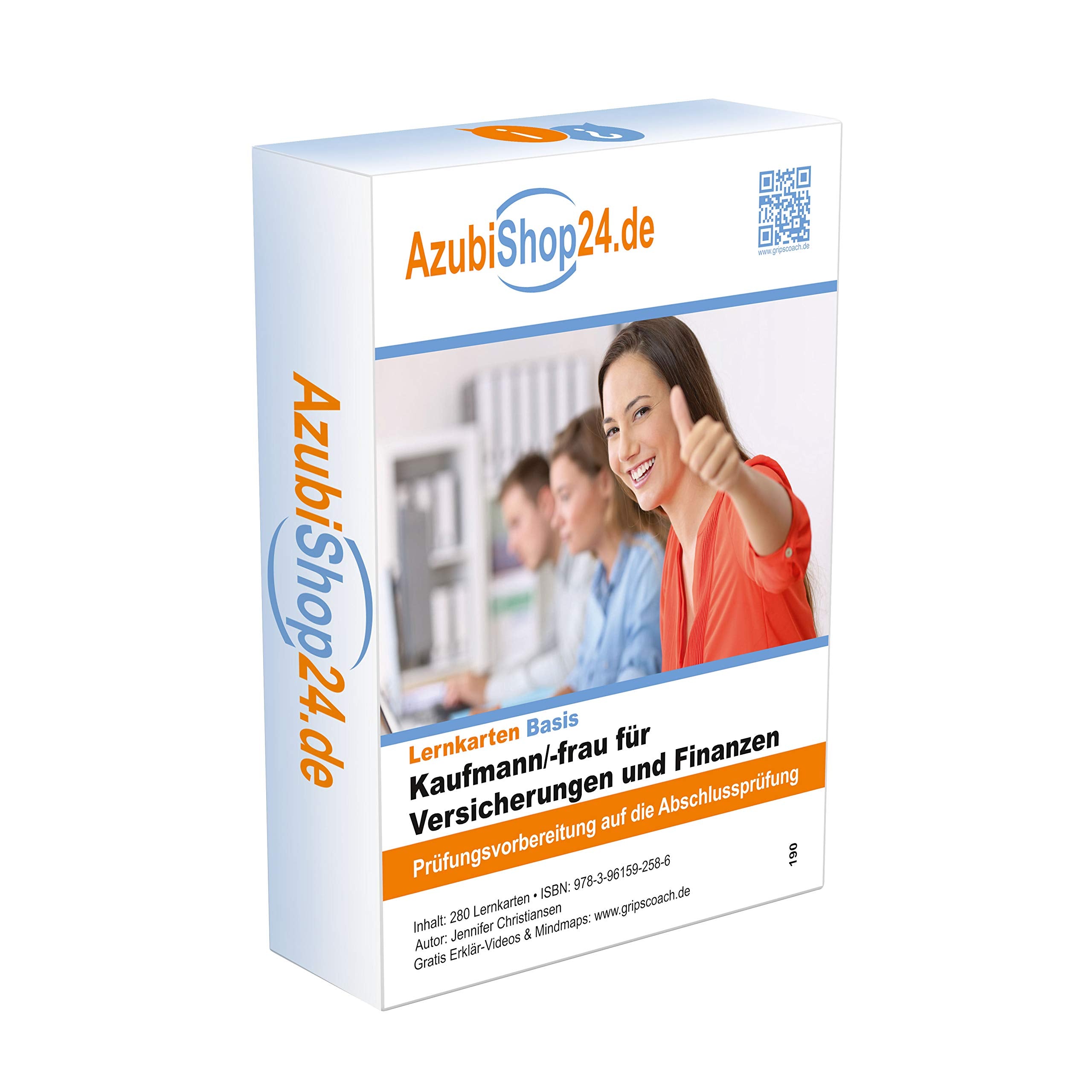 AzubiShop24.de Basis-Lernkarten Kaufmann /frau für Versicherung und Finanzen: Prüfung Kaufmann /frau für Versicherung und Finanzen Prüfungsvorbereitung Ausbildung Business, Finance & Career